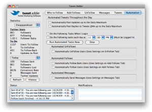 Tweetadder - Automation