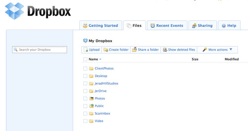 Dropbox Website Dropbox Website