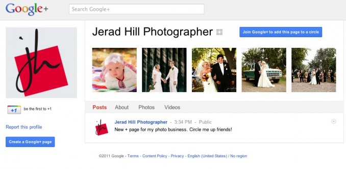 Google+ Page for your Business