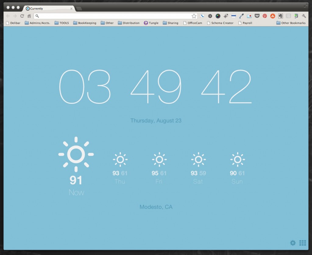 Currently for Google Chrome
