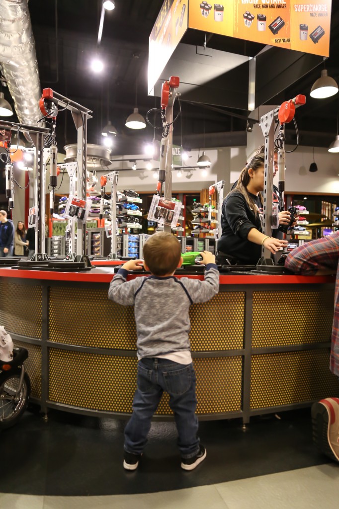 Building Cars at Ridemakerz Disneyland