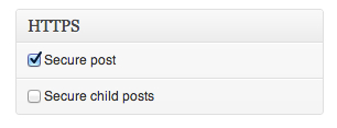 wordpresssecurepageshttps