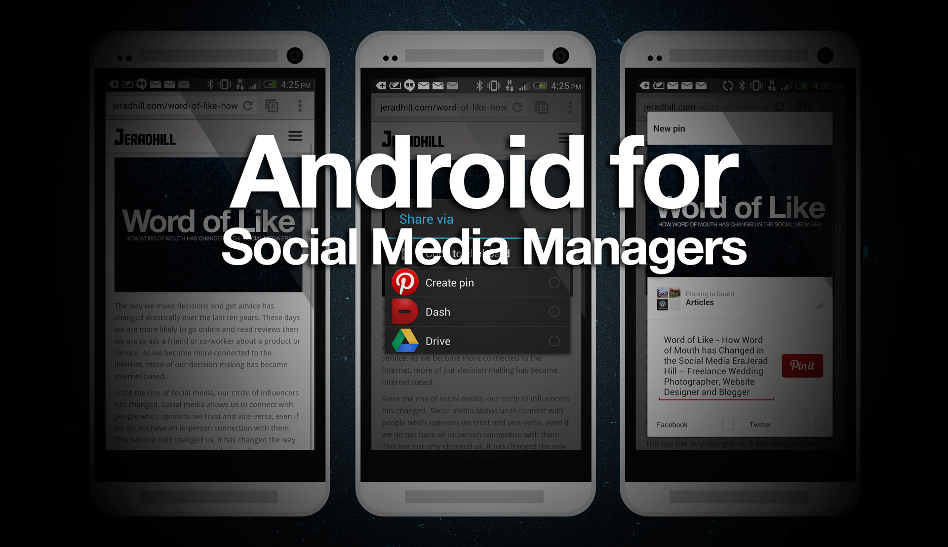 Android for Social Media Community Managers