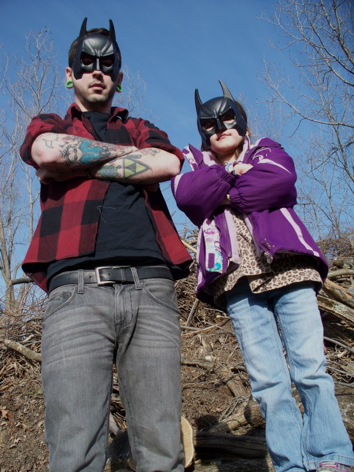 Father & 7 Year Old Daughter Start Metal Band