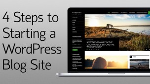 New Course: 4 Steps to Starting a WordPress Blog Website