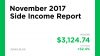 November 2017 Side Income Report
