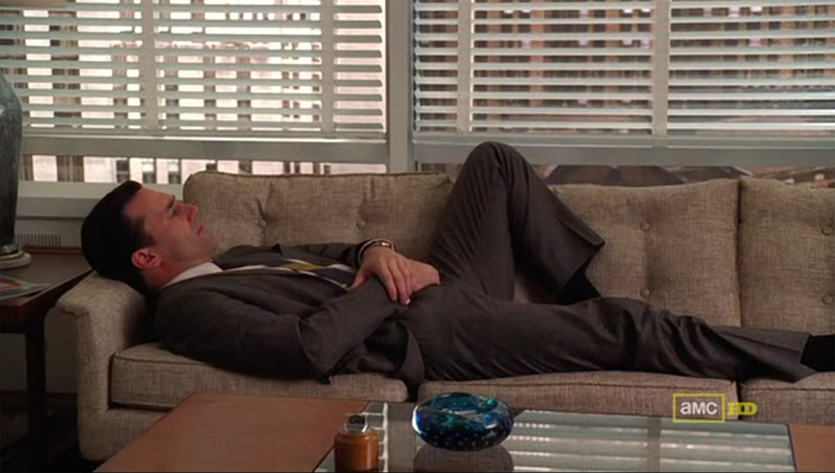 Don Draper Takes A Nap