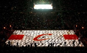 Cleveland Cavaliers PreGame 3D Court Projection