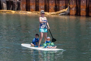 Paddle Boarding in Newport - Balboa Island