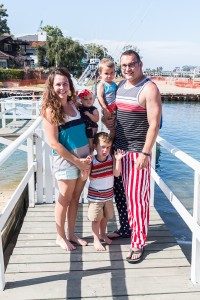Hill Family Newport Beach 4th of July