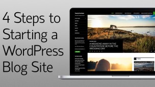 4 Steps to Starting a Wordpress Blog Website